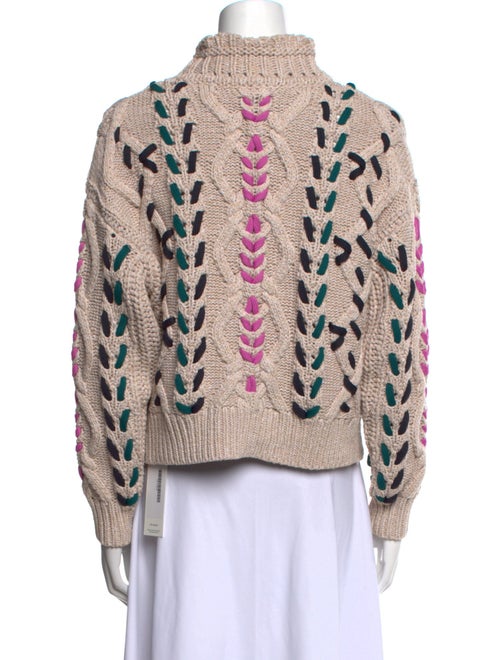 Étoile Isabel Marant Printed Mock Neck Sweater
