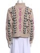 Étoile Isabel Marant Printed Mock Neck Sweater
