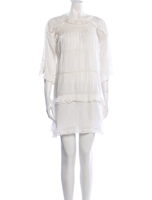 Étoile Isabel Marant Bateau Neckline Mini Dress