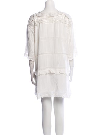 Étoile Isabel Marant Bateau Neckline Mini Dress