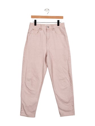 Étoile Isabel Marant High-Rise Straight Leg Jeans