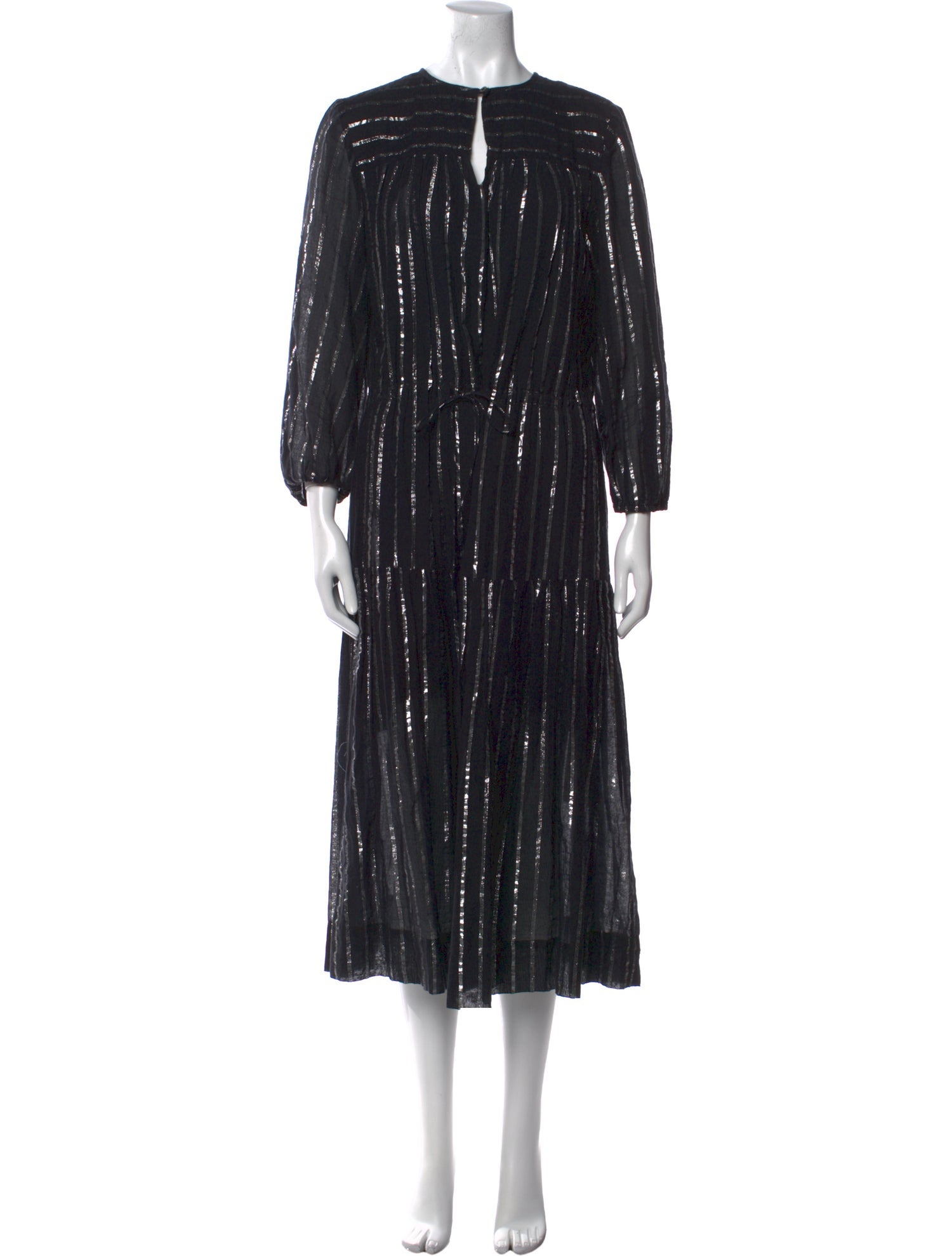 Étoile Isabel Marant Striped Midi Length Dress