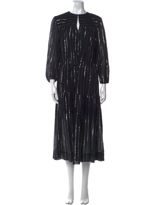 Étoile Isabel Marant Striped Midi Length Dress