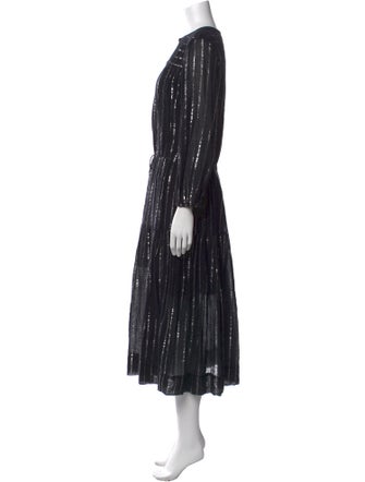 Étoile Isabel Marant Striped Midi Length Dress