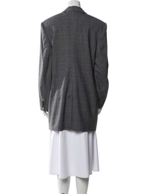 Étoile Isabel Marant Wool Plaid Print Blazer