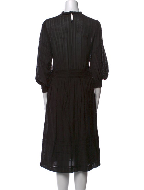 Étoile Isabel Marant Mock Neck Midi Length Dress