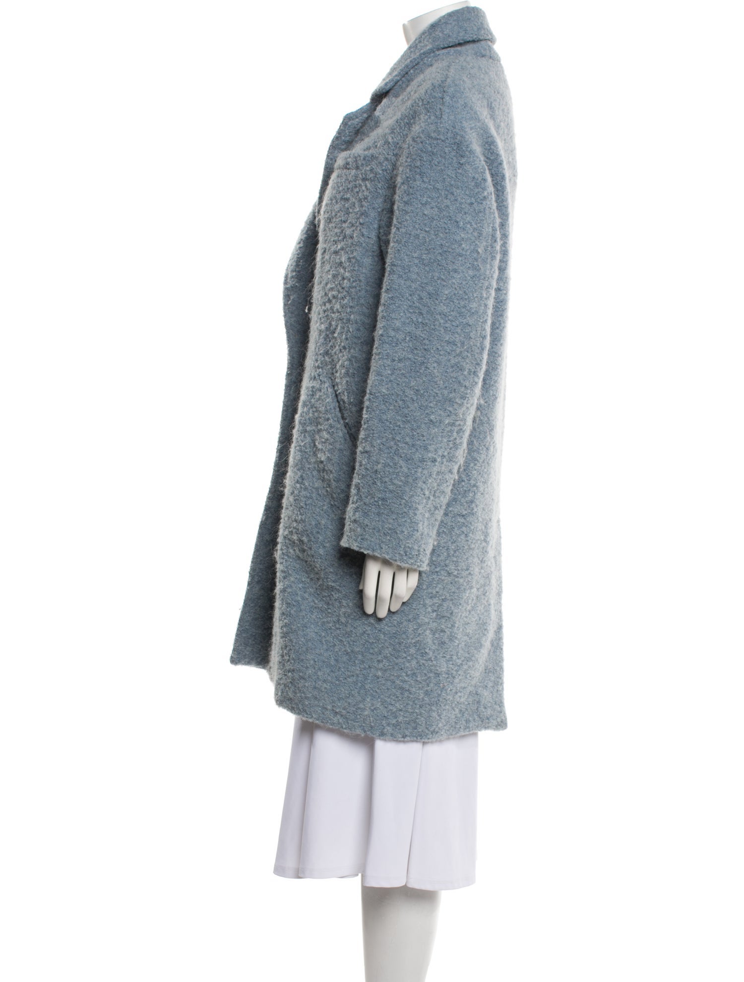 Étoile Isabel Marant Crochet Faux Fur Coat