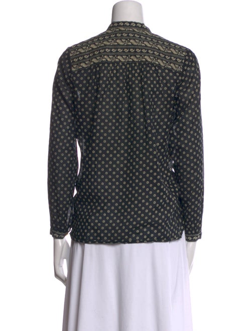 Étoile Isabel Marant Printed Mock Neck Top