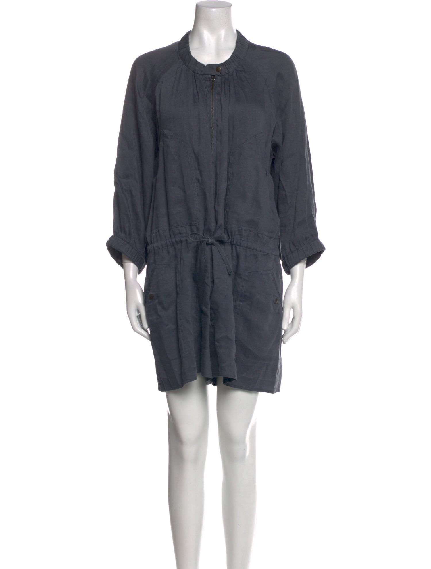 Étoile Isabel Marant Linen Crew Neck Romper