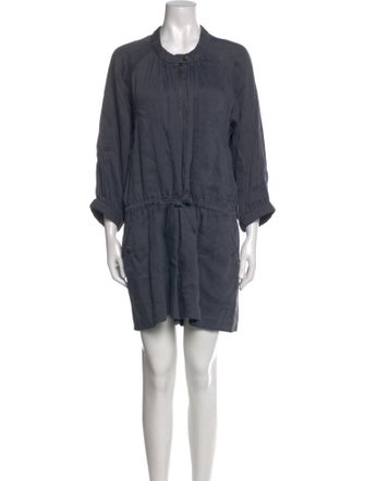 Étoile Isabel Marant Linen Crew Neck Romper