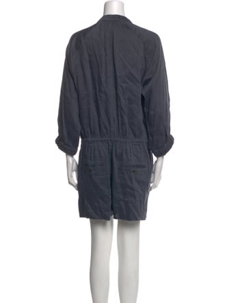 Étoile Isabel Marant Linen Crew Neck Romper