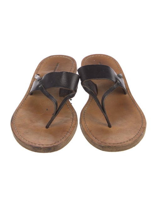 Étoile Isabel Marant Leather Slides