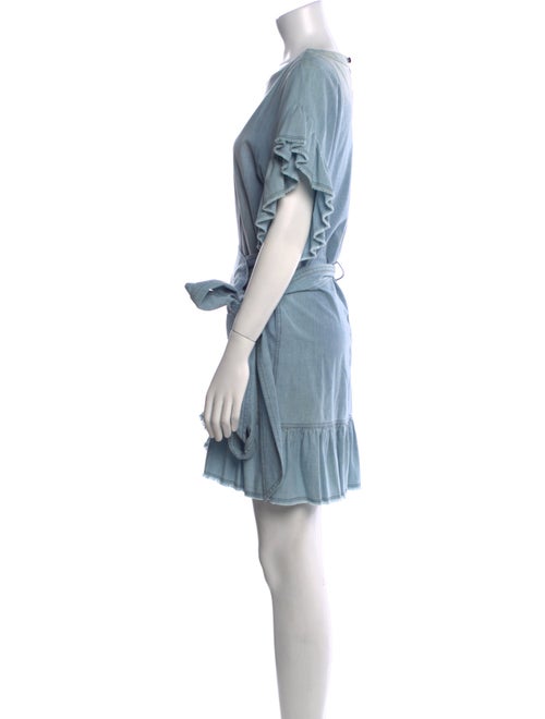 Étoile Isabel Marant Bateau Neckline Mini Dress