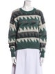 Étoile Isabel Marant Printed Scoop Neck Sweater