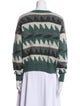 Étoile Isabel Marant Printed Scoop Neck Sweater
