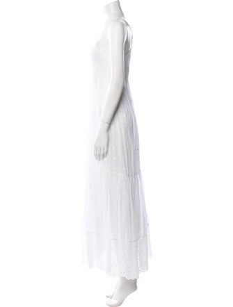 Étoile Isabel Marant V-Neck Long Dress