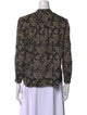 Étoile Isabel Marant Printed Mock Neck Blouse