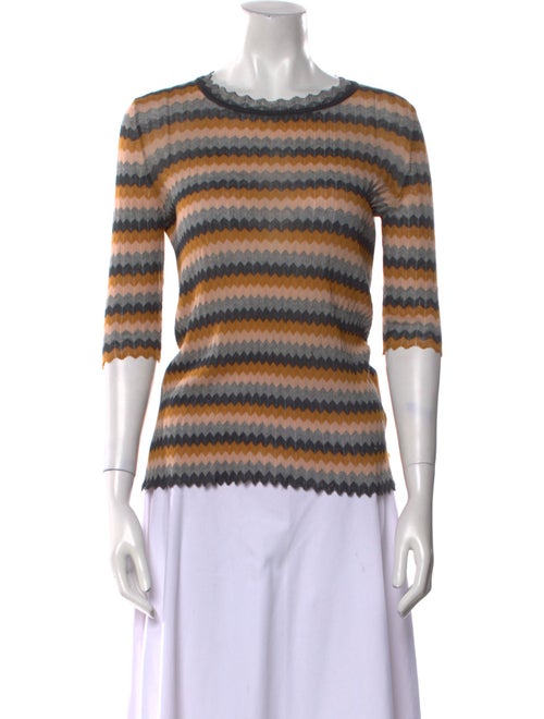 Étoile Isabel Marant Striped Scoop Neck Sweater