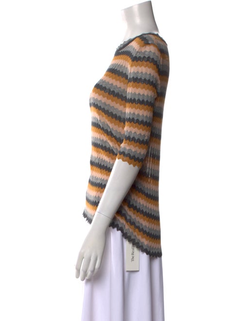 Étoile Isabel Marant Striped Scoop Neck Sweater