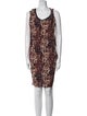 Étoile Isabel Marant Silk Knee-Length Dress