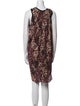 Étoile Isabel Marant Silk Knee-Length Dress