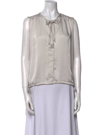 Étoile Isabel Marant Tie Neck Sleeveless Top