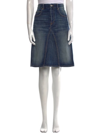 Étoile Isabel Marant Embroidered Accent Knee-Length Skirt