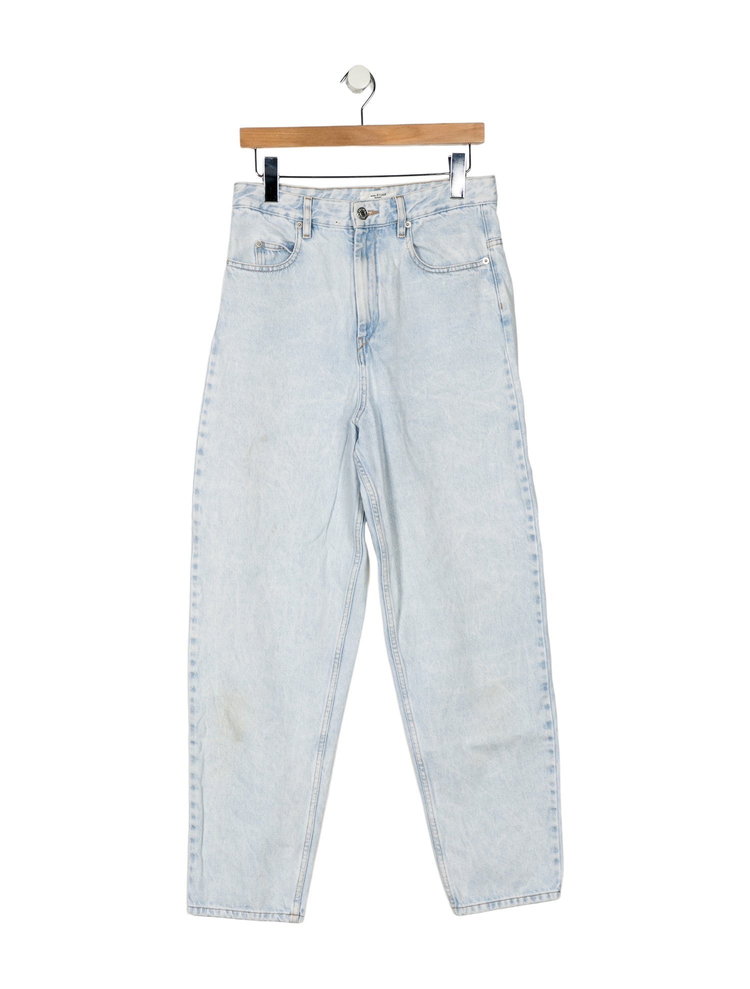 Étoile Isabel Marant High-Rise Straight Leg Jeans