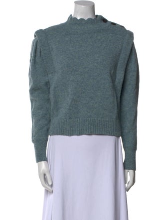 Étoile Isabel Marant Wool Mock Neck Sweater