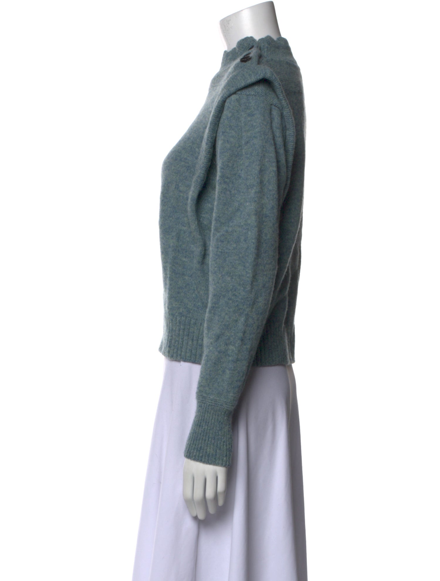 Étoile Isabel Marant Wool Mock Neck Sweater