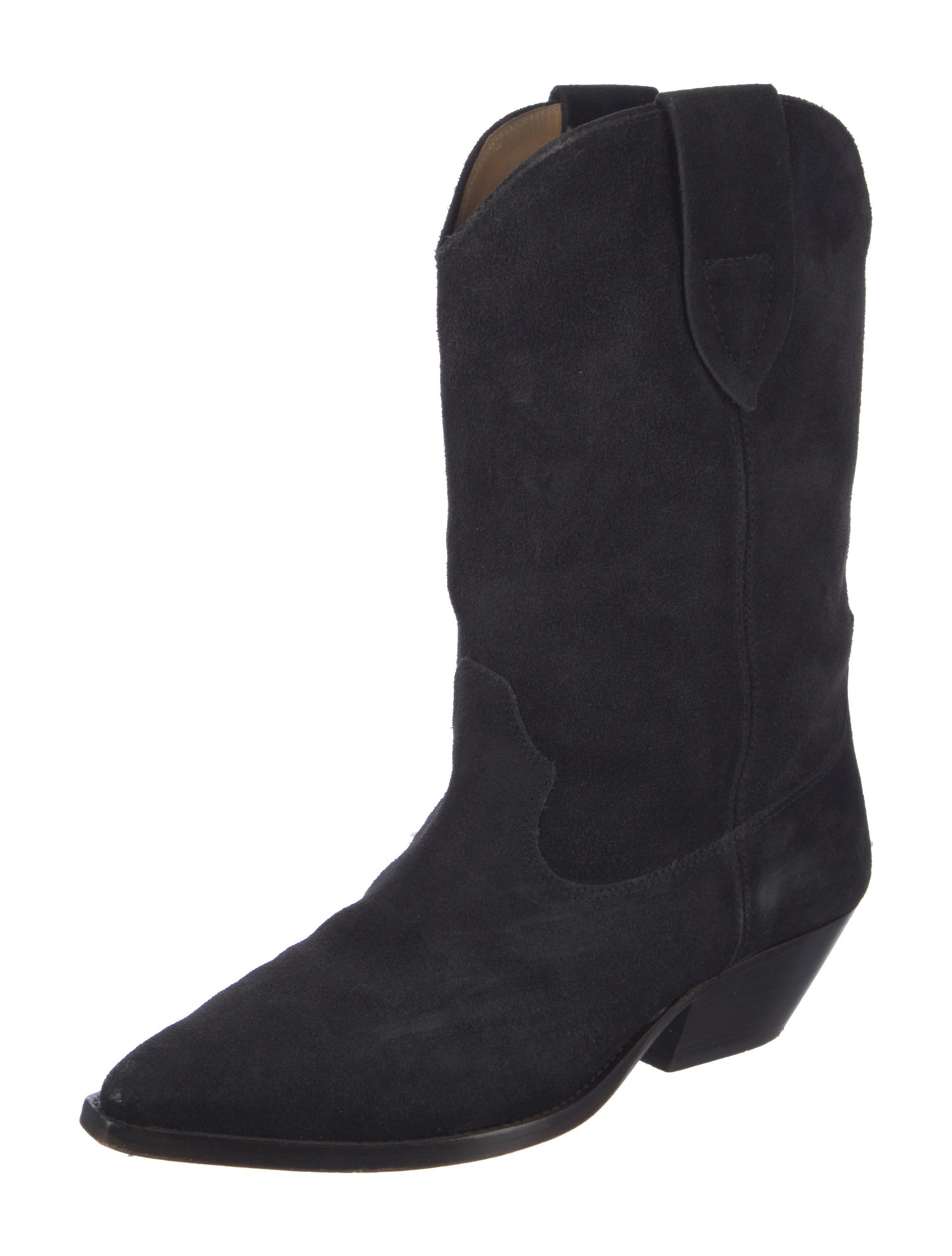 Isabel Marant Suede Western Boots