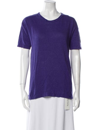 Étoile Isabel Marant Linen Crew Neck T-Shirt