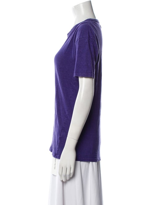 Étoile Isabel Marant Linen Crew Neck T-Shirt