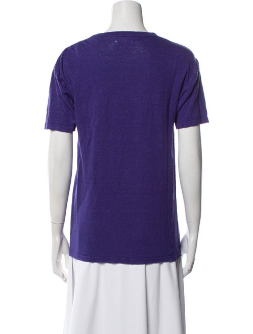 Étoile Isabel Marant Linen Crew Neck T-Shirt