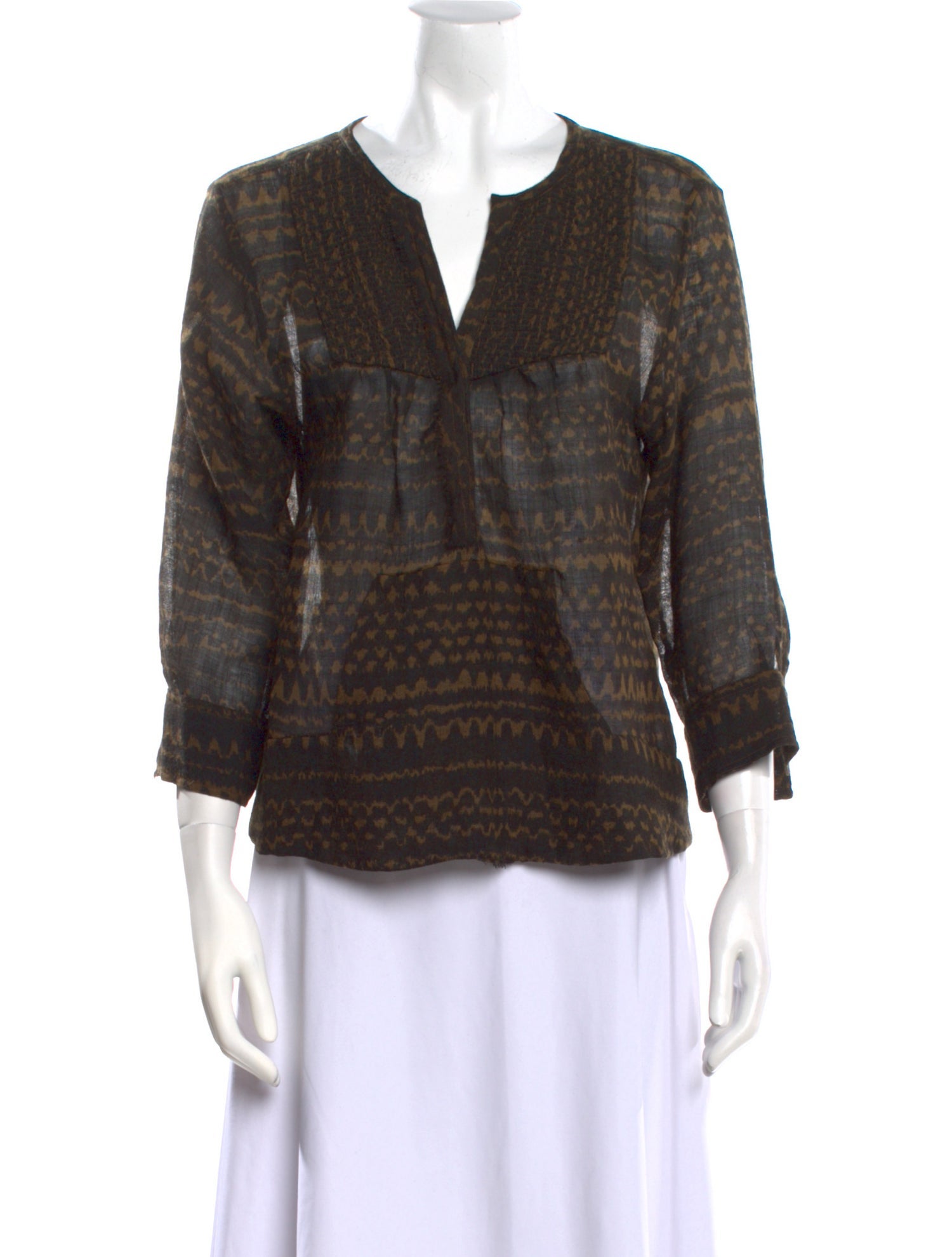 Étoile Isabel Marant Wool Printed Blouse
