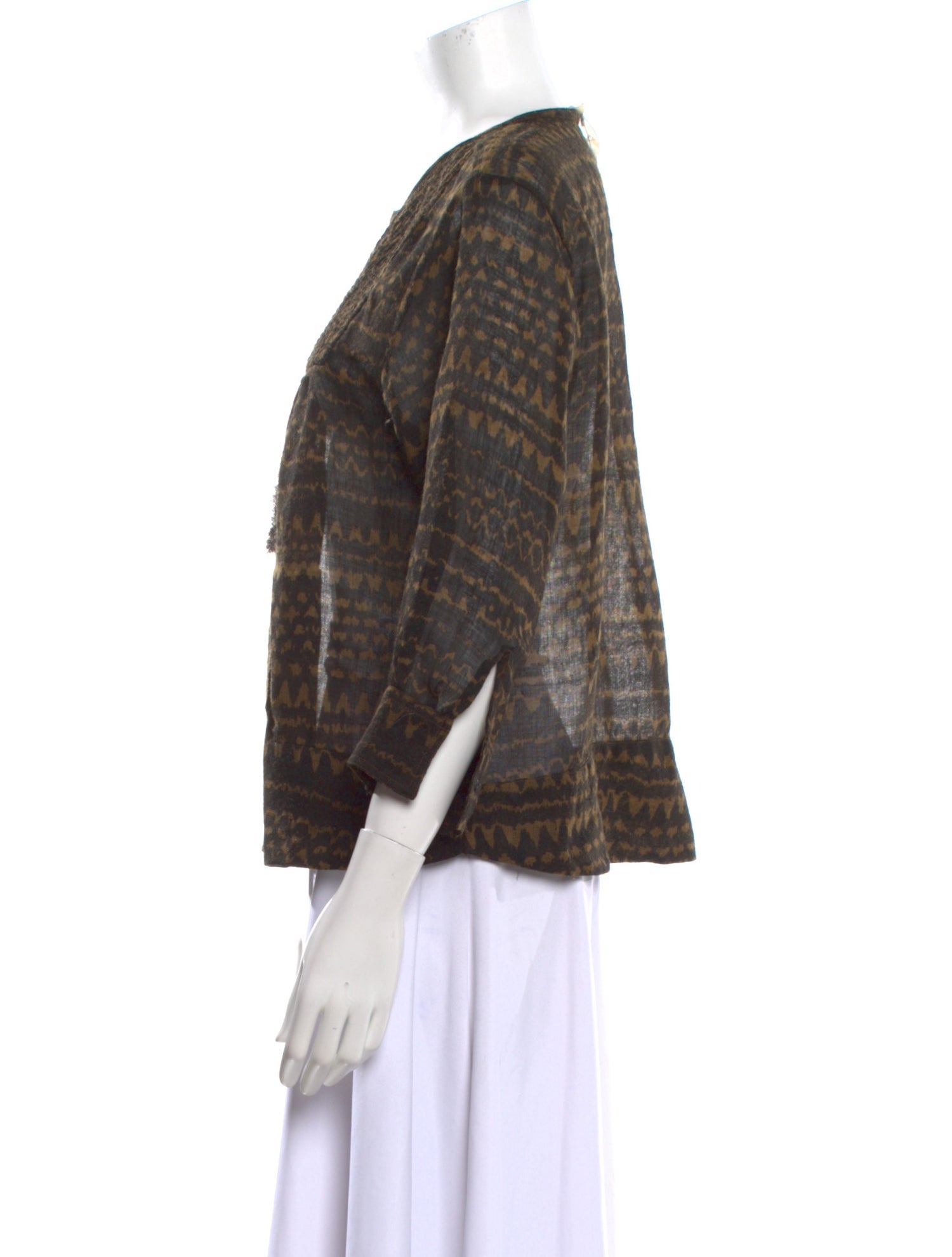 Étoile Isabel Marant Wool Printed Blouse