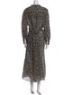 Étoile Isabel Marant Floral Print Midi Length Dress
