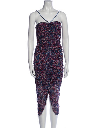 Étoile Isabel Marant Printed Midi Length Dress