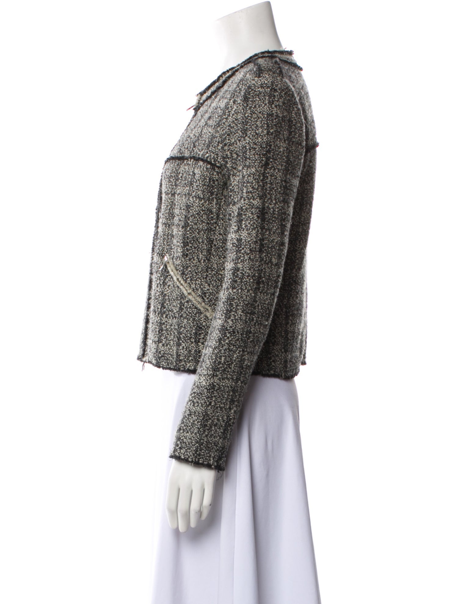 Étoile Isabel Marant Wool Tweed Pattern Jacket