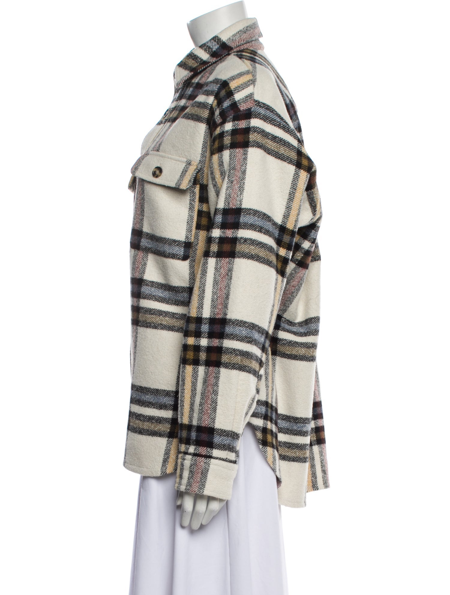 Étoile Isabel Marant Plaid Print Jacket