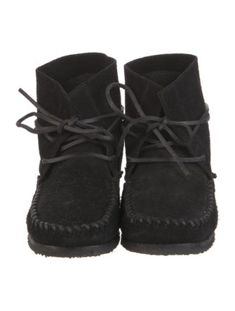 Étoile Isabel Marant Suede Lace-Up Boots