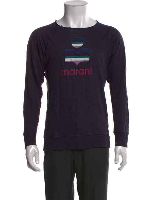 Étoile Isabel Marant Linen Graphic Print T-Shirt