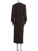 Étoile Isabel Marant Crew Neck Long Dress