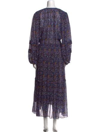 Étoile Isabel Marant Floral Print Long Dress