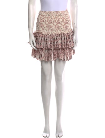 Étoile Isabel Marant Floral Print Mini Skirt