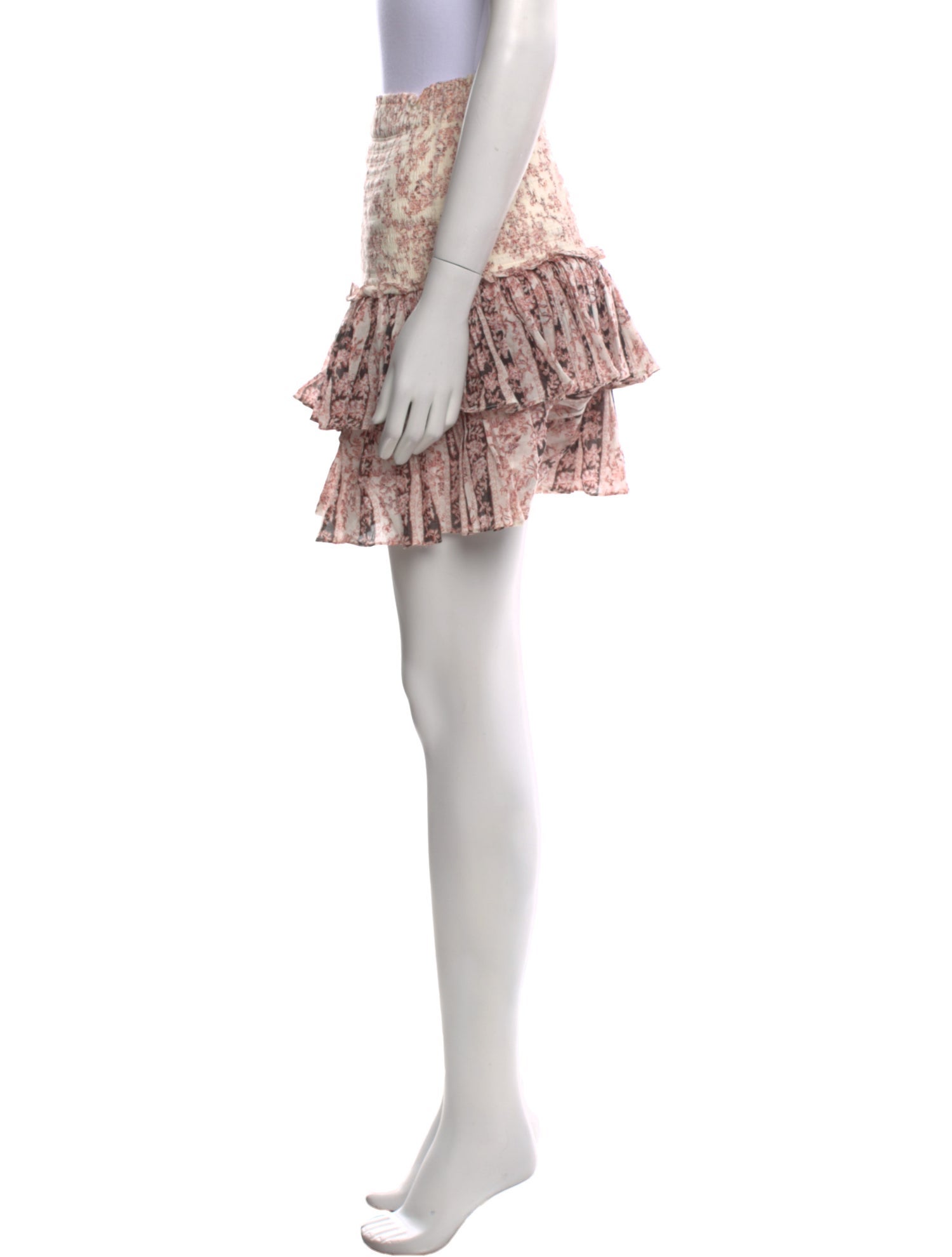 Étoile Isabel Marant Floral Print Mini Skirt