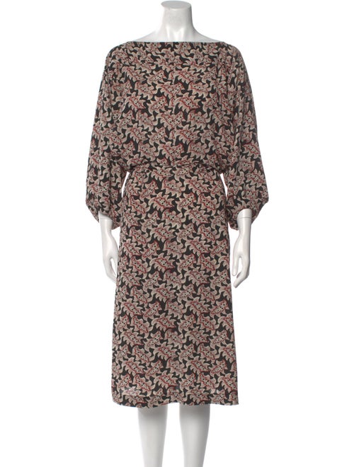 Étoile Isabel Marant Floral Print Knee-Length Dress