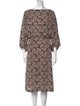 Étoile Isabel Marant Floral Print Knee-Length Dress