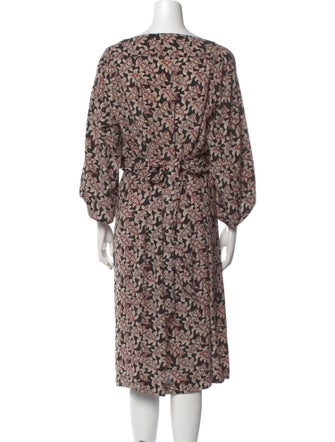 Étoile Isabel Marant Floral Print Knee-Length Dress