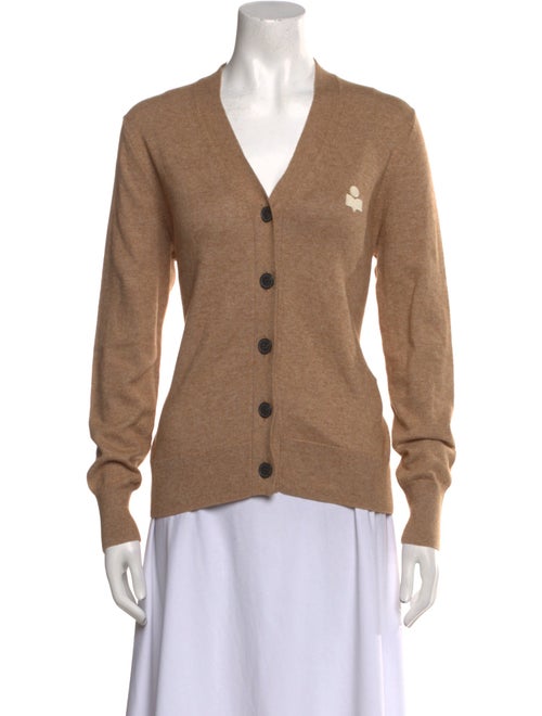 Étoile Isabel Marant V-Neck Long Sleeve Top